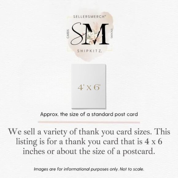 Custom Note Cards for Small Business Packaging – Personalized with QR Code - Picture 5 of 5